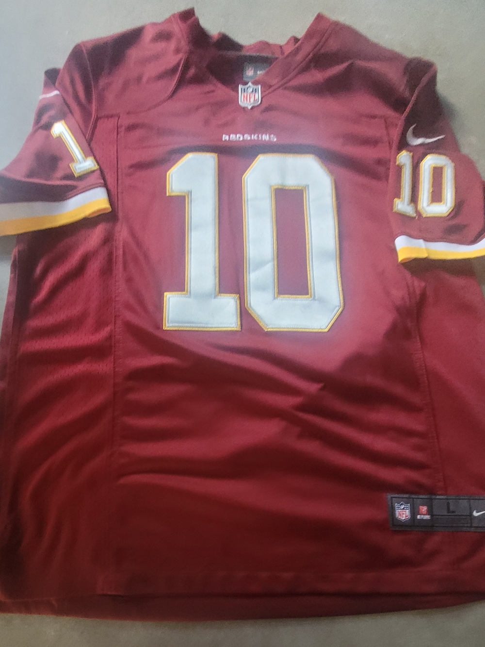 Robert GRIFFIN III - RG3 -Nike Football Jersey - WASHINGTON REDSKINS